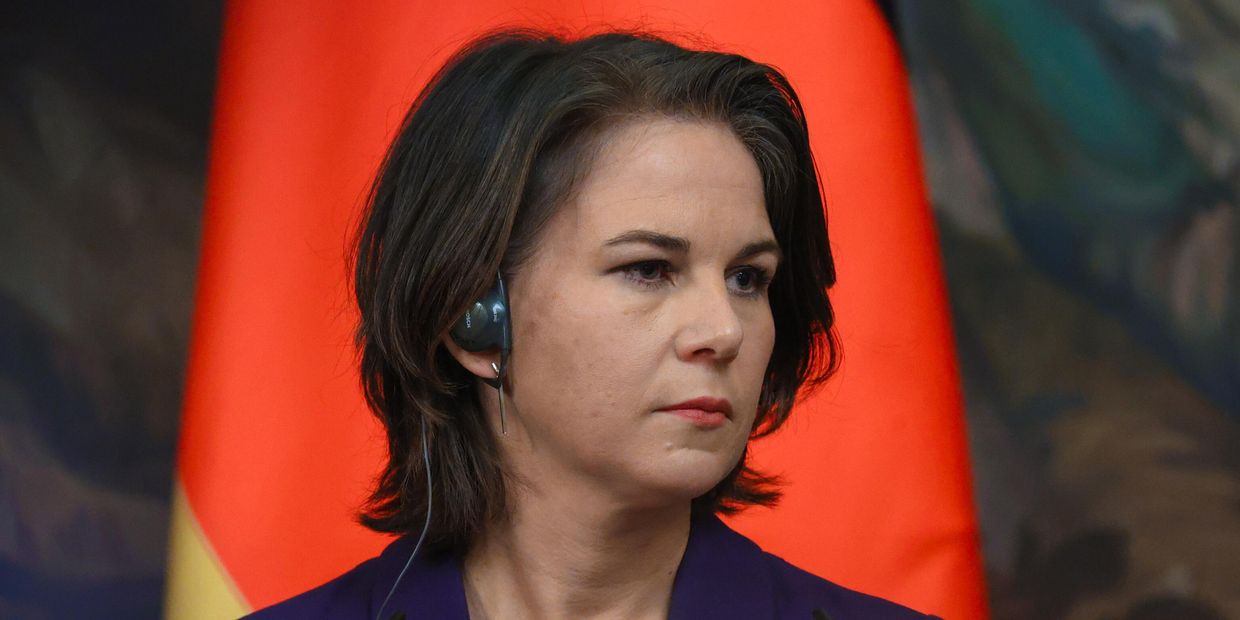 Встреча глав МИД РФ и ФРГ С. Лаврова и А. Бербок