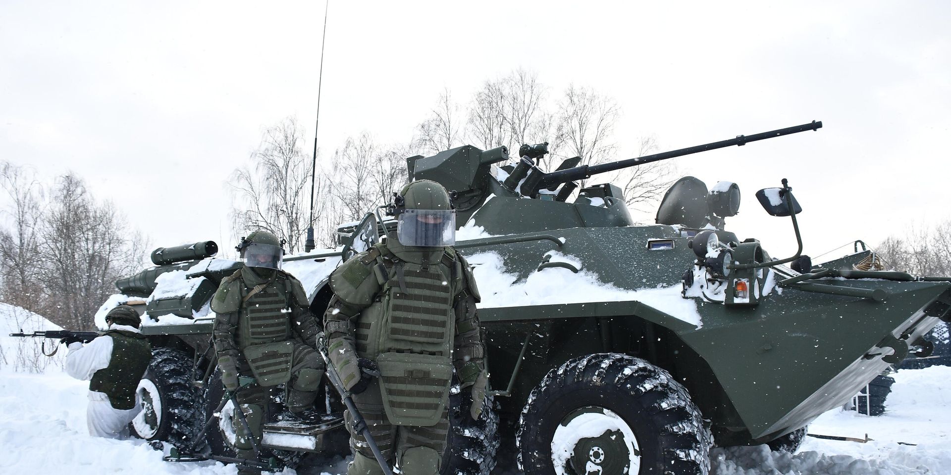 Тактико-специальное учение инженерных подразделений 1-й танковой армии в Подмосковье - ИноСМИ, 1920, 20.01.2022