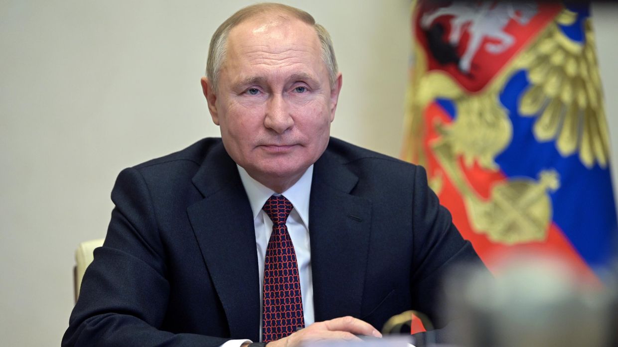 Президент РФ В. Путин 