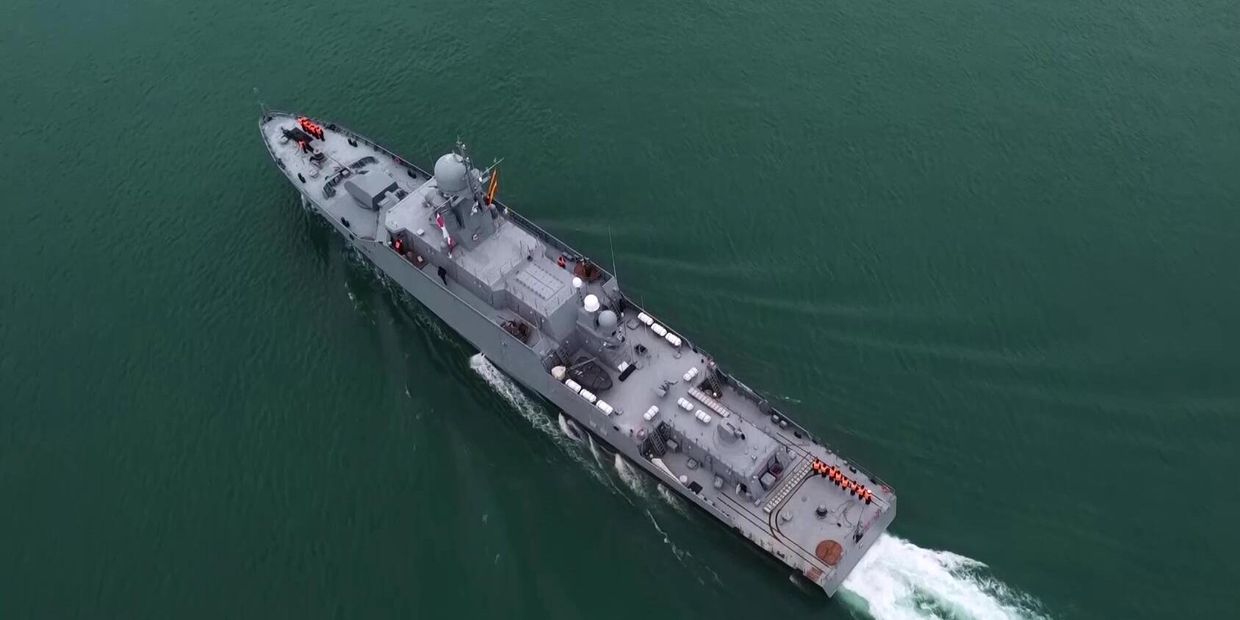 Учения Черноморского флота в Черном море