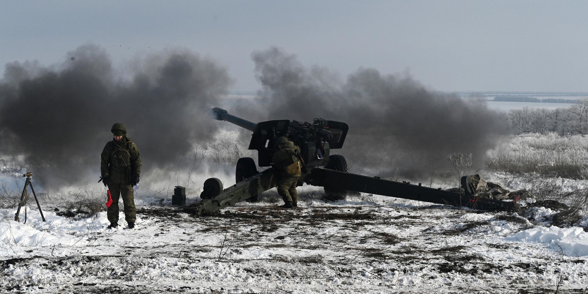 Учения артиллеристов и мотострелковых войск в Южном военном округе - ИноСМИ, 1920, 01.12.2022