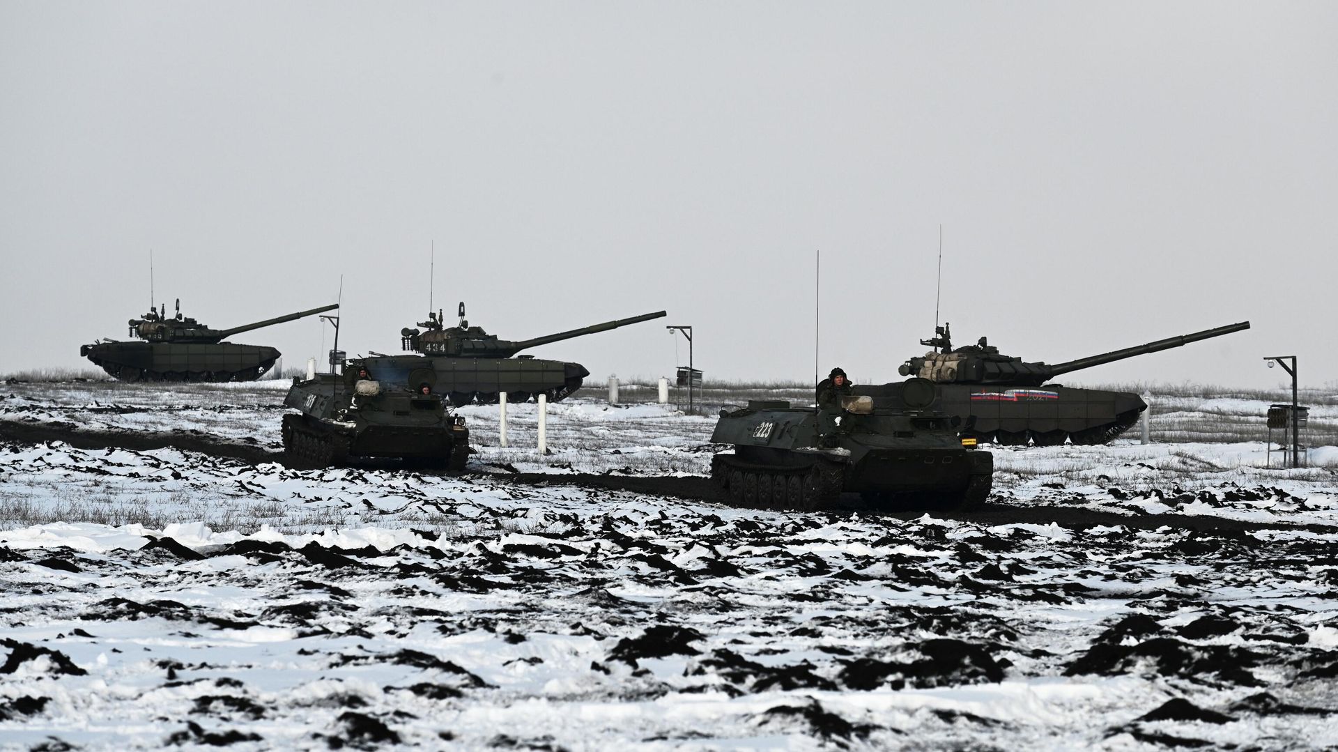 Учения артиллеристов и мотострелковых войск в Южном военном округе - ИноСМИ, 1920, 09.02.2022