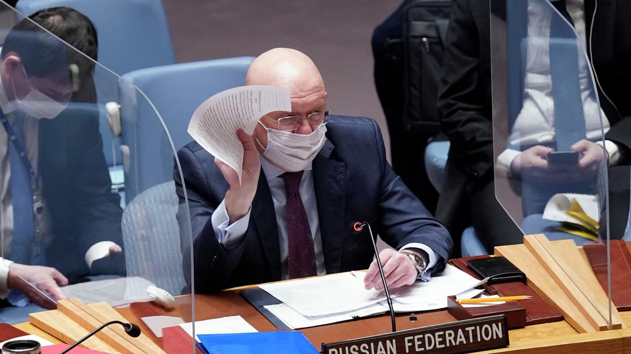 Постоянный представитель России в ООН Василий Небензя