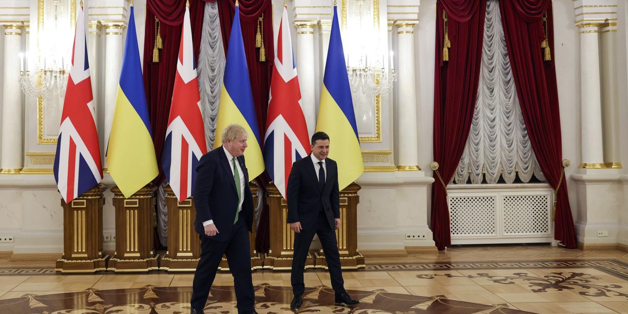 Визит премьер-министра Великобритании Б. Джонсона в Киев
