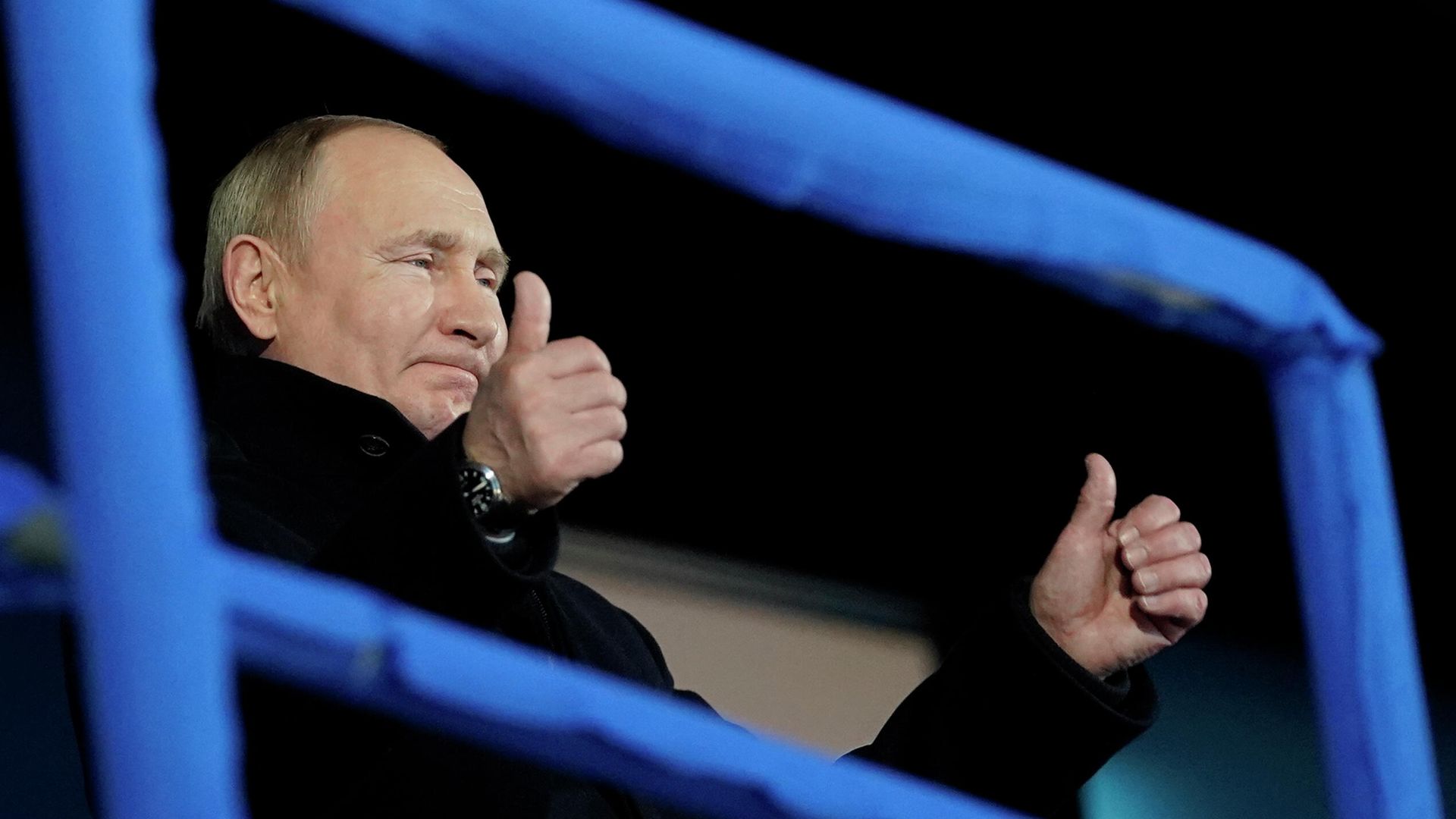 Президент РФ Владимир Путин во время посещения церемонии открытия XXIV зимних Олимпийских игр - ИноСМИ, 1920, 06.09.2022