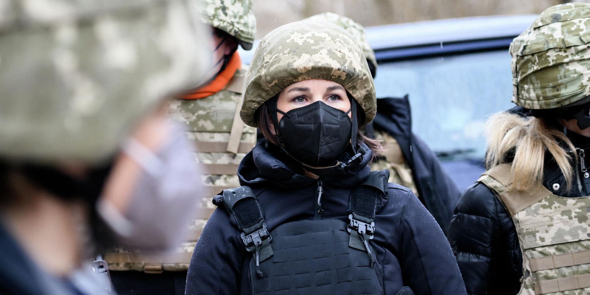 Министр иностранных дел Германии Анналена Бербок в Донецкой области - ИноСМИ, 1920, 11.02.2022