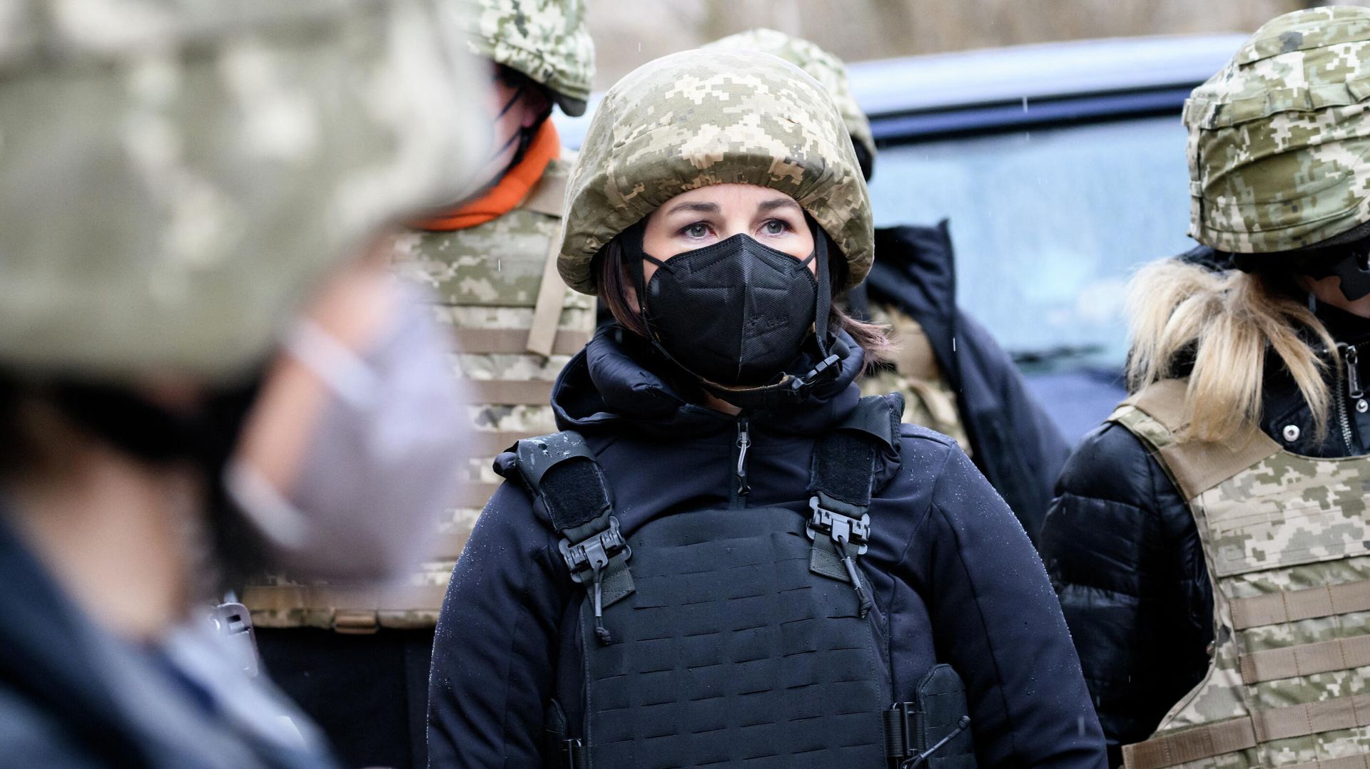 Министр иностранных дел Германии Анналена Бербок в Донецкой области - ИноСМИ, 1920, 11.02.2022