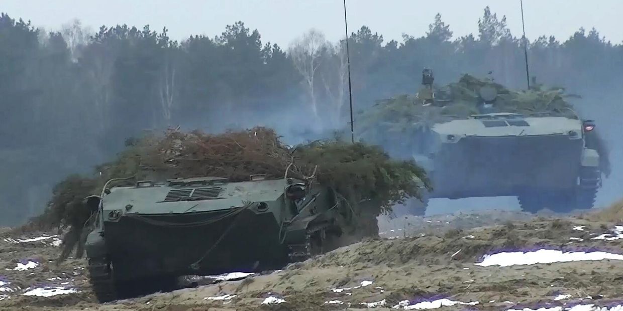 Россия и Белоруссия начала совместные учения Союзная решимость - 2022