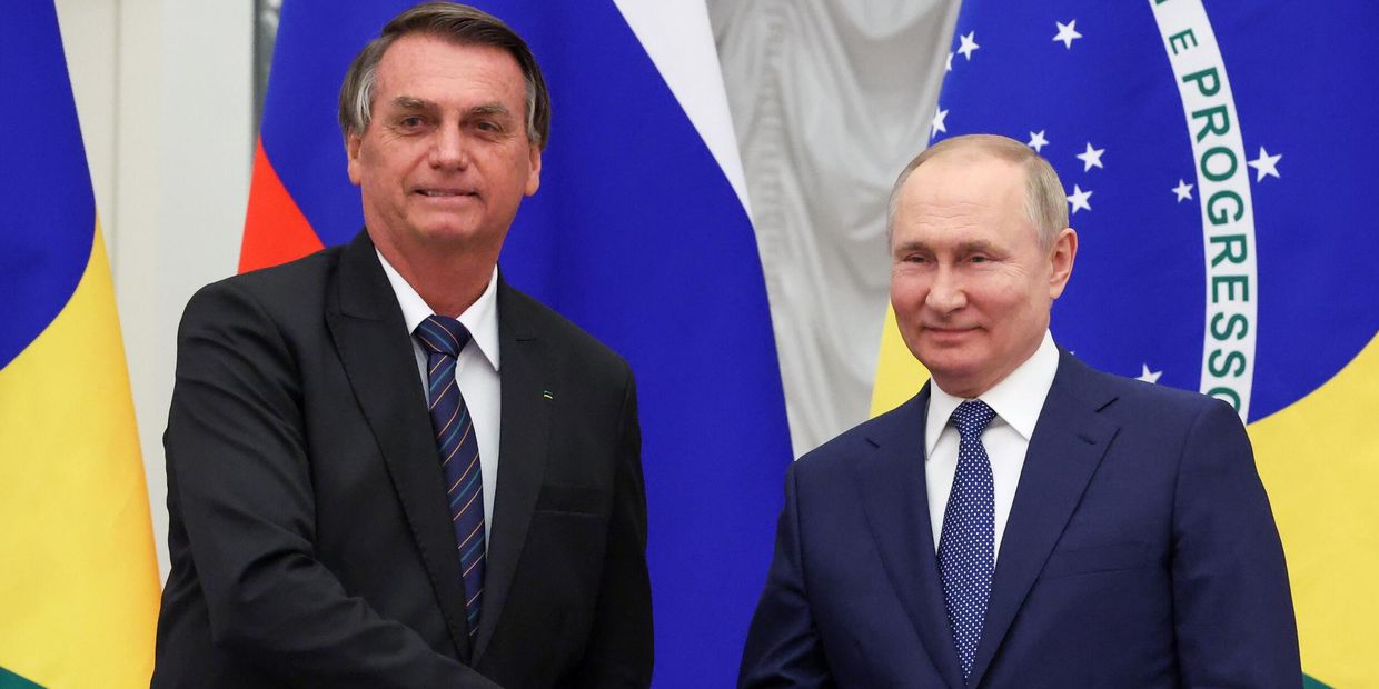 Встреча президентов России и Бразилии В. Путина и Ж. Болсонару 