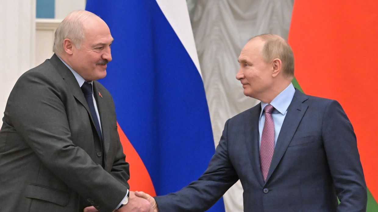 Президент РФ В. Путин провел переговоры с президентом Белоруссии А. Лукашенко