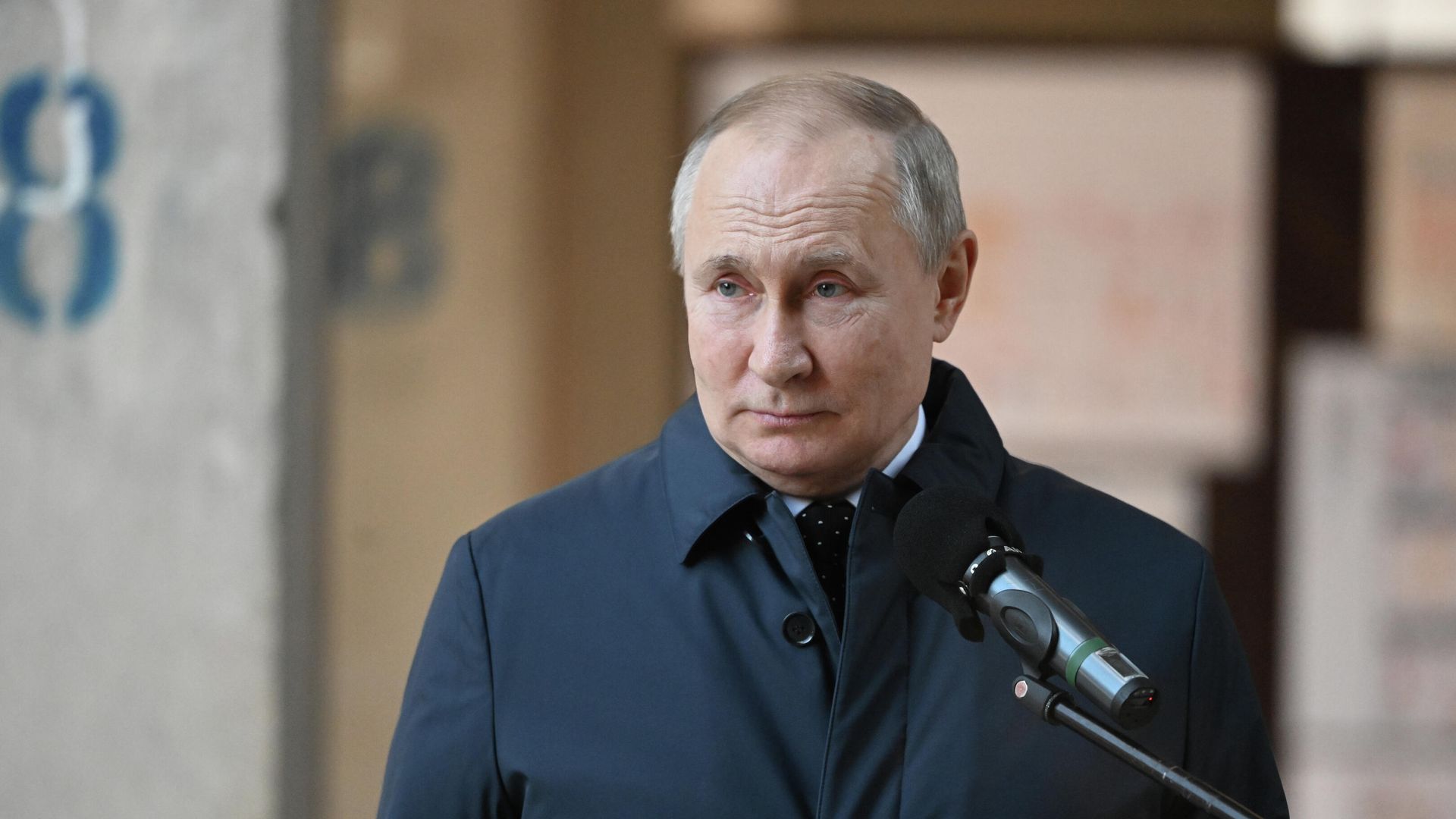 Президент РФ В. Путин посетил строительство комплекса Национального космического центра - ИноСМИ, 1920, 24.03.2022