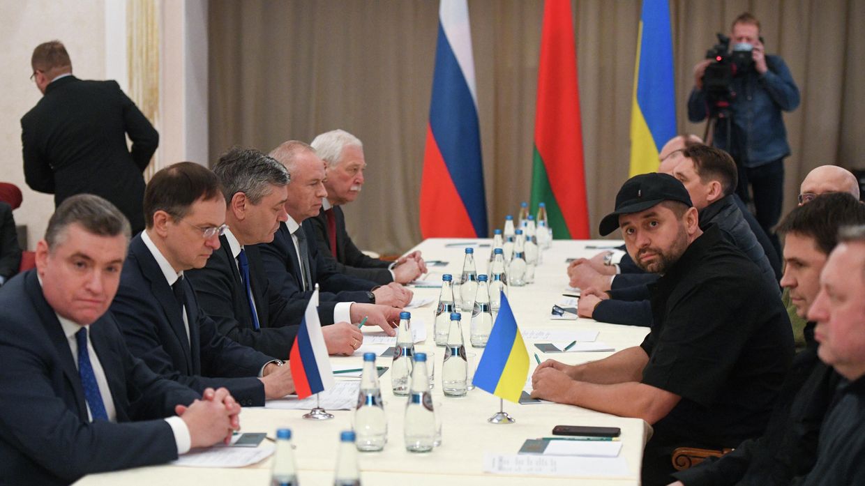 Переговоры России и Украины в Гомельской области