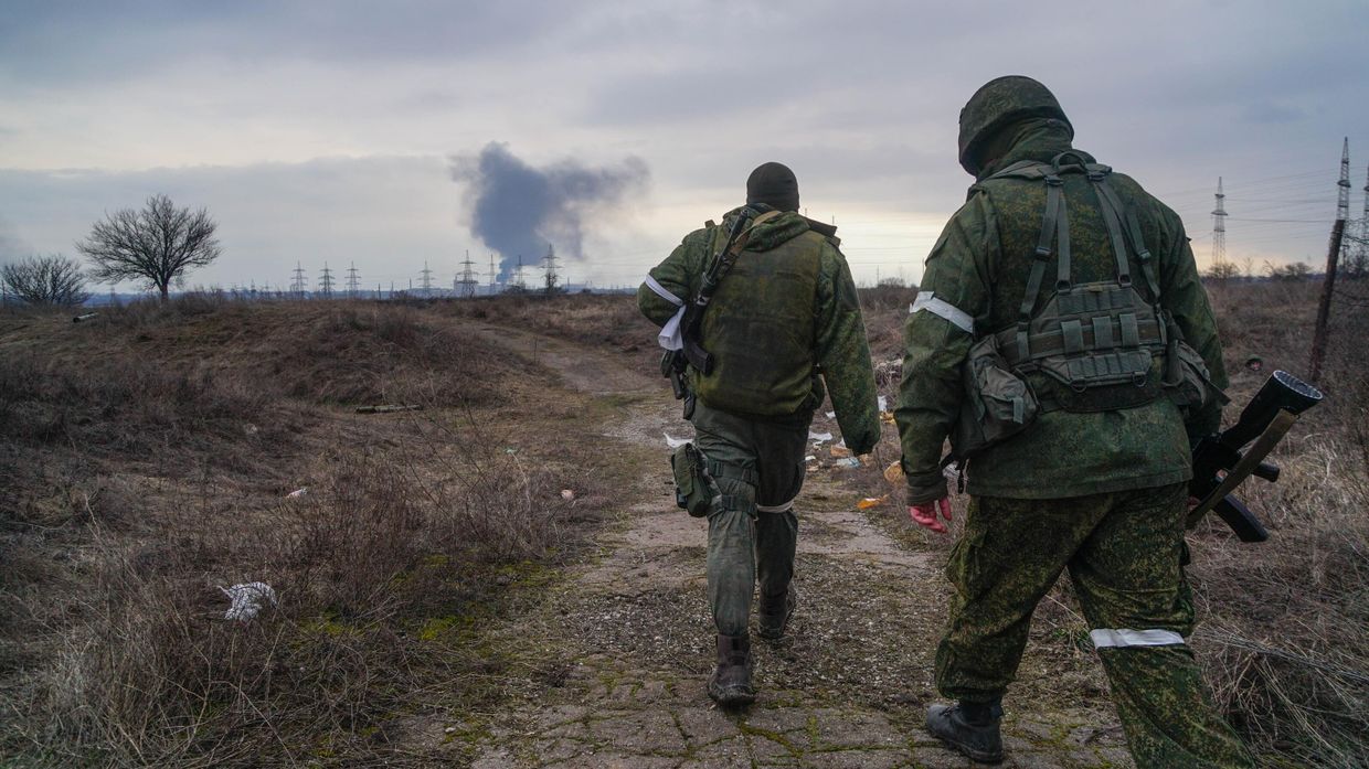 Военнослужащие народной милиции ДНР
