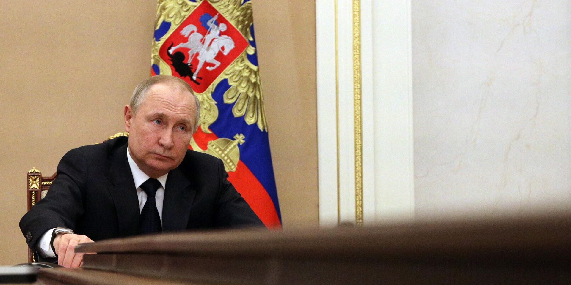 Президент РФ В. Путин провел совещание с членами правительства РФ - ИноСМИ, 1920, 26.04.2022