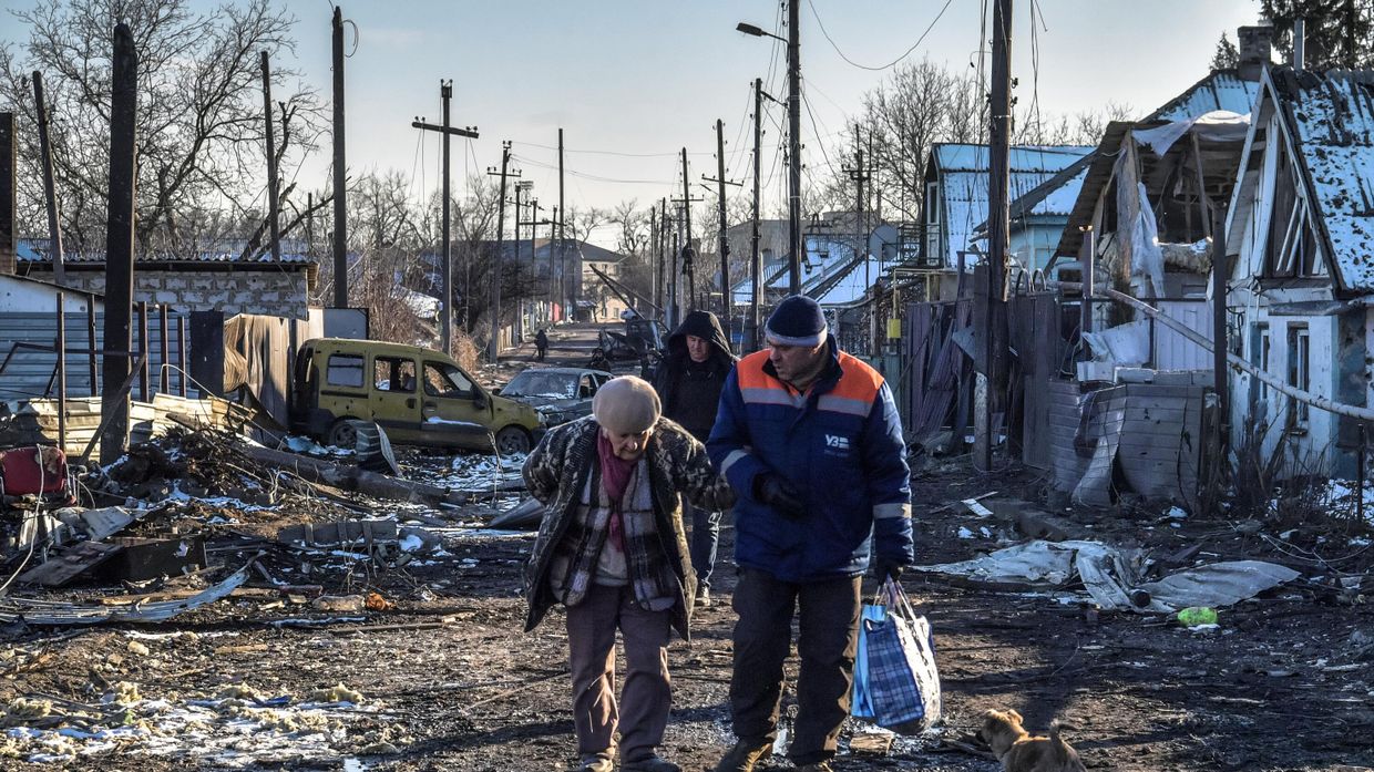 Над Волновахой поднят флаг ДНР