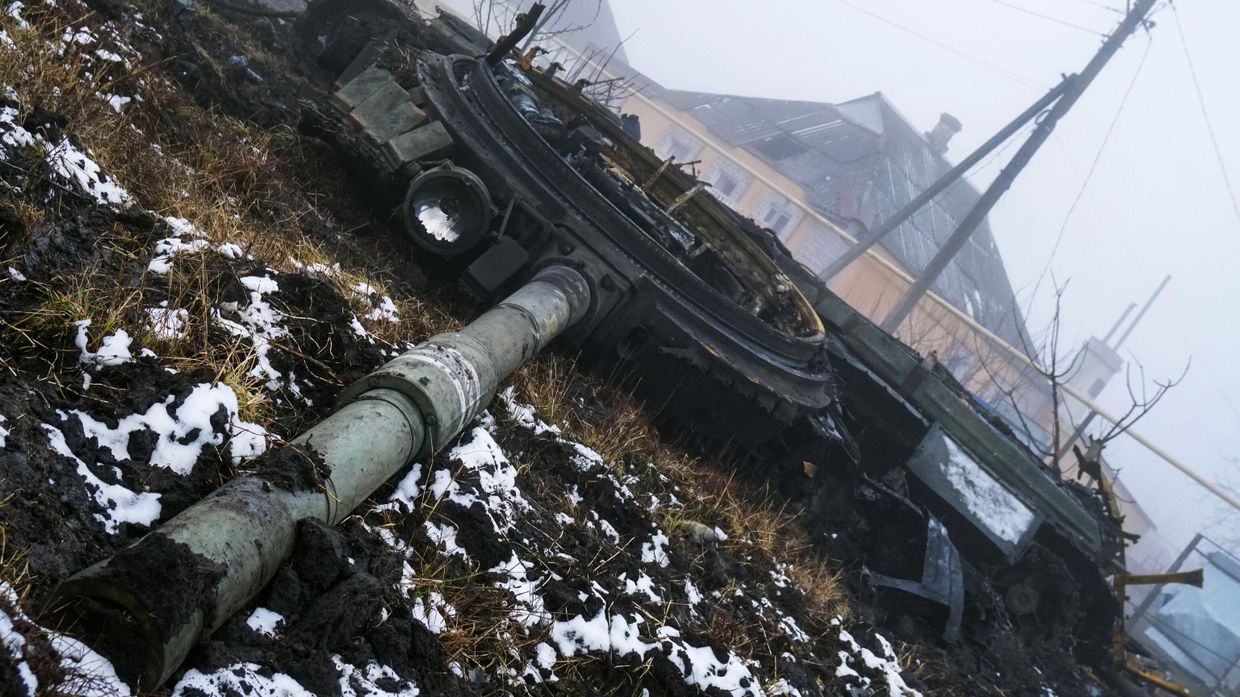 Уничтоженная военная техника ВСУ