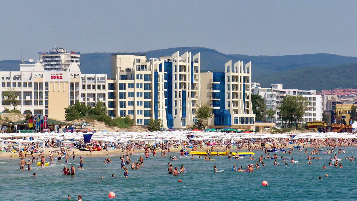 Пляж в Болгарии