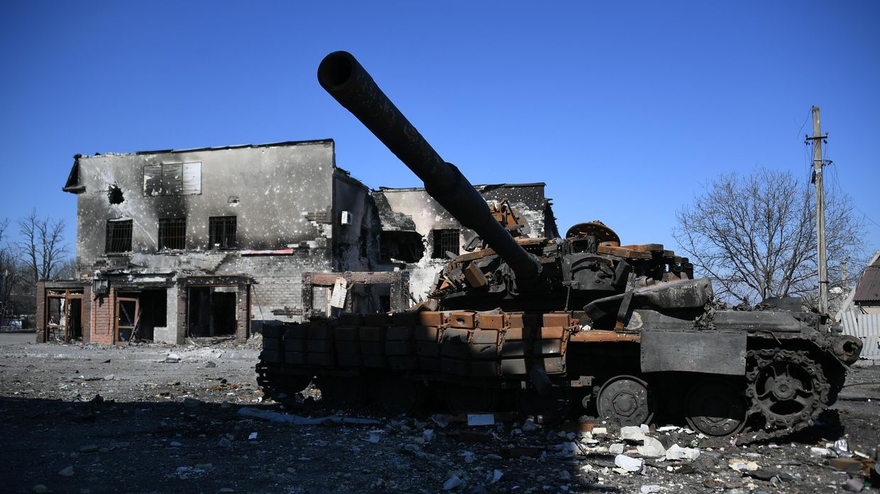 Волноваха возвращается к мирной жизни