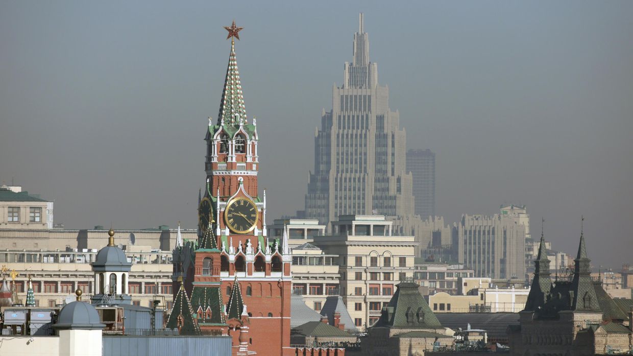 Спасская башня Московского Кремля