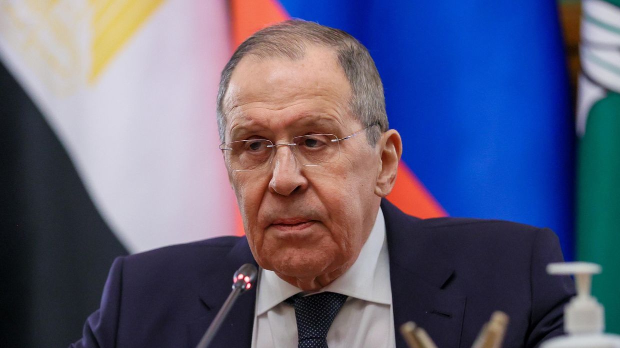 Встреча главы МИД РФ С. Лаврова с делегацией контактной группы Лиги арабских государств по Украине