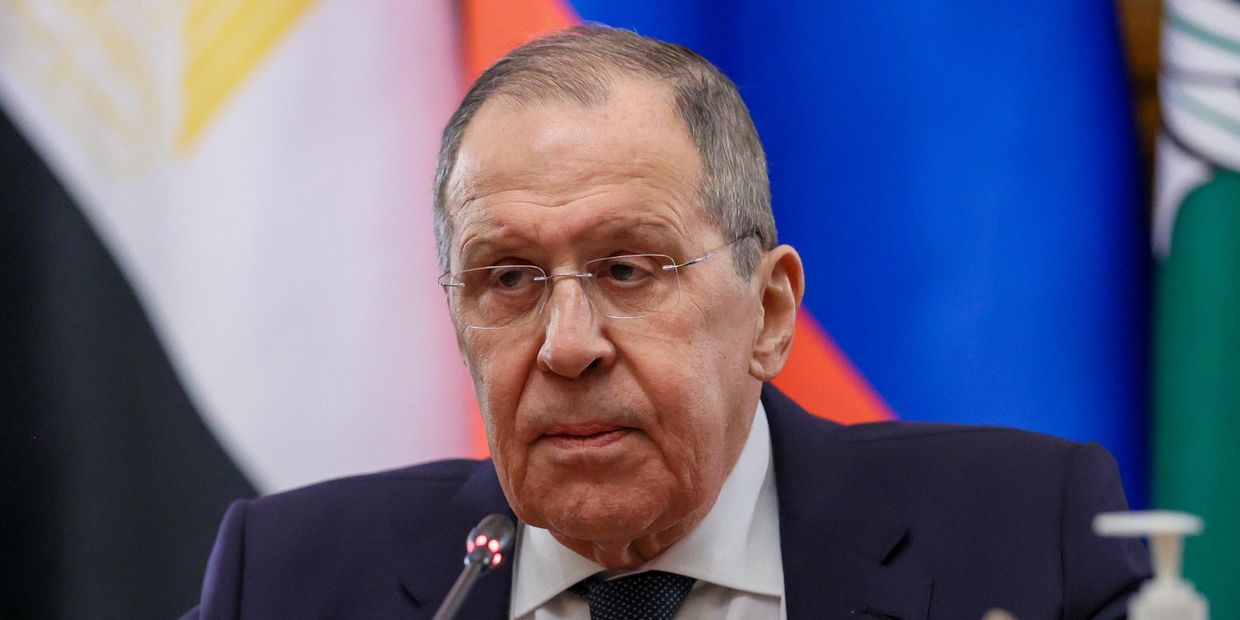 Встреча главы МИД РФ С. Лаврова с делегацией контактной группы Лиги арабских государств по Украине