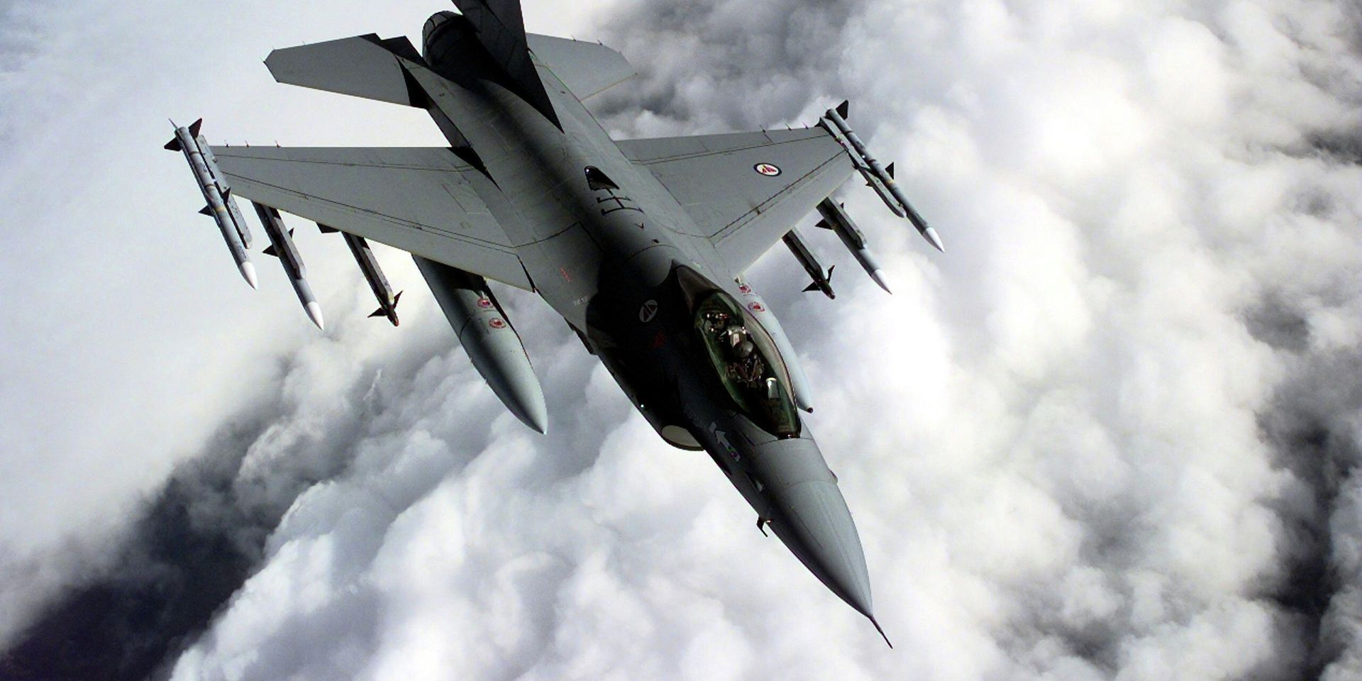 Истребитель F-16A ВВС Норвегии - ИноСМИ, 1920, 21.05.2023