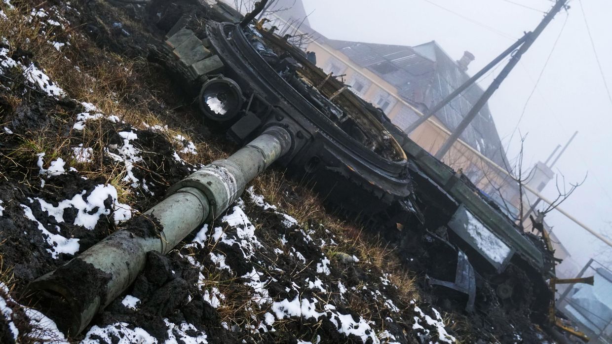 Уничтоженная военная техника ВСУ