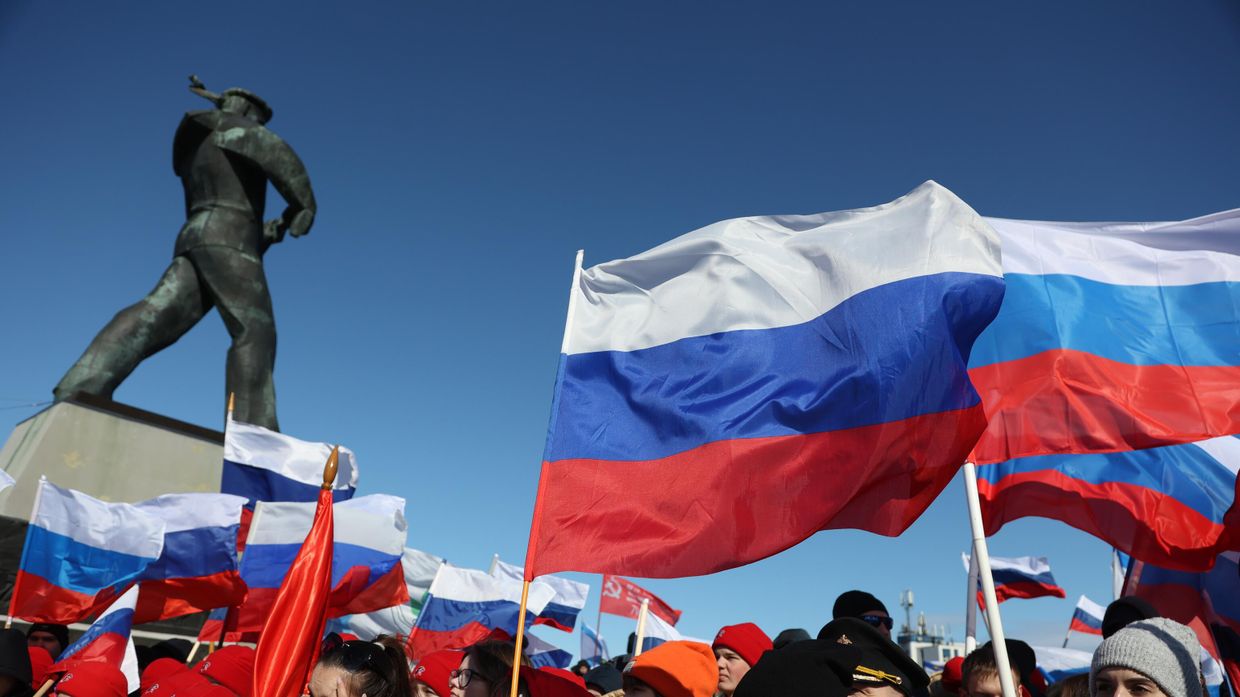 Концерт-митинг Za мир без нацизма в Североморске