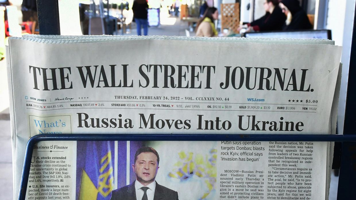 Заголовок газеты в Лос-Анджелесе, США