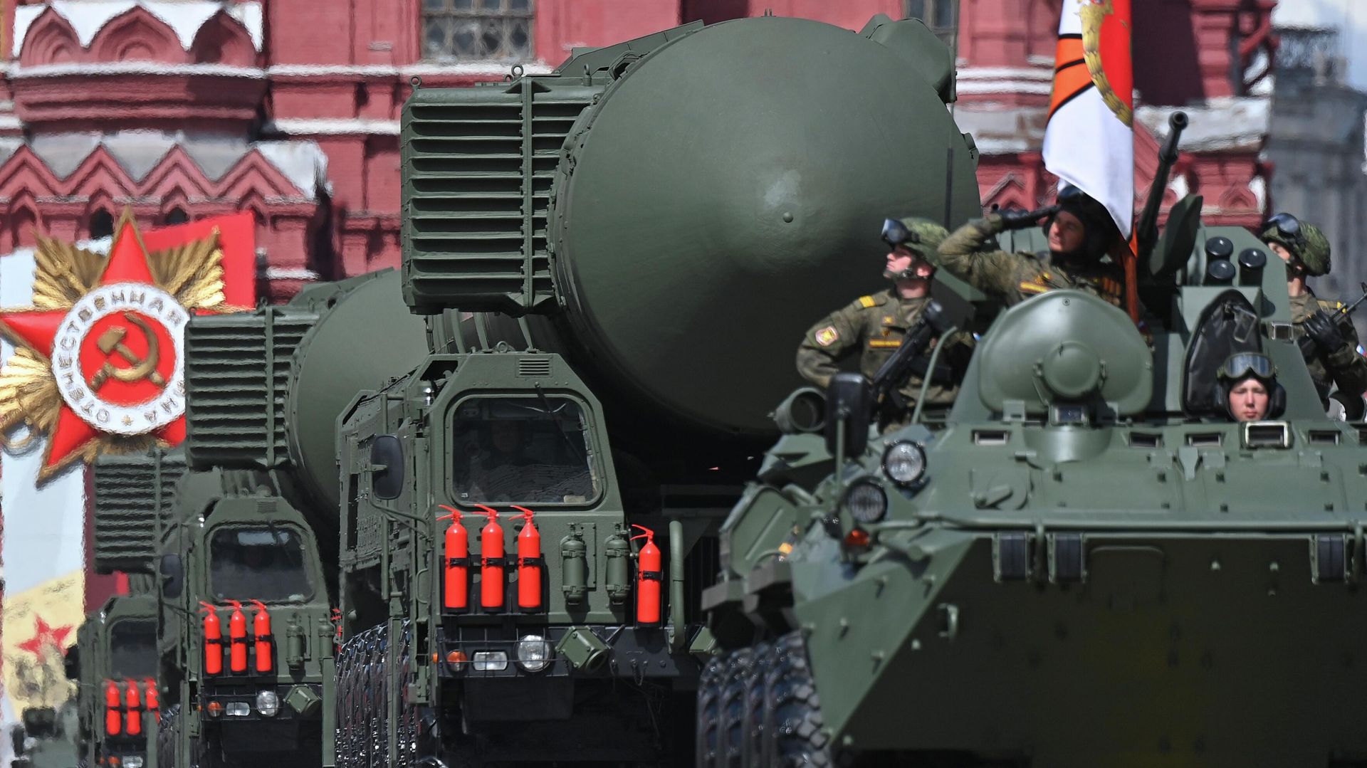 Военный парад, посвящённый 77-й годовщине Победы в Великой Отечественной войне - ИноСМИ, 1920, 27.06.2022