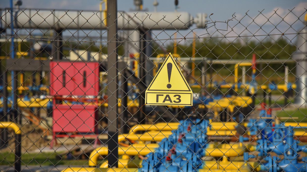 Комплекс подготовки экспортного газа на Украине