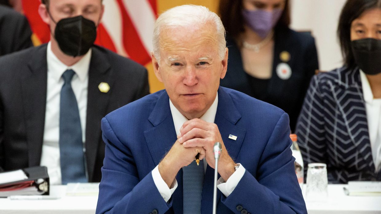 Президент США Джо Байден на саммите в Токио