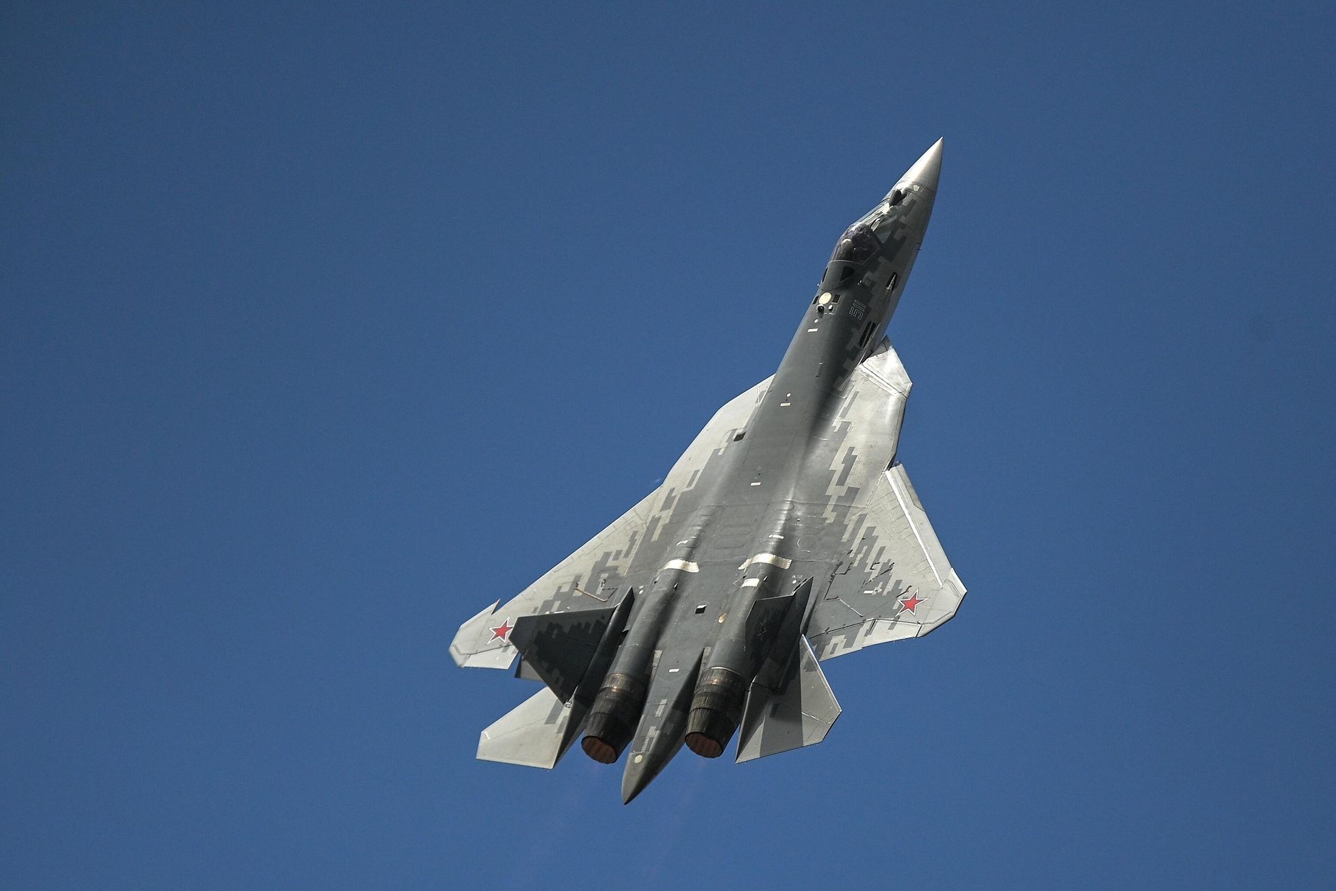 Многофункциональный истребитель пятого поколения Су-57 - ИноСМИ, 1920, 29.03.2024