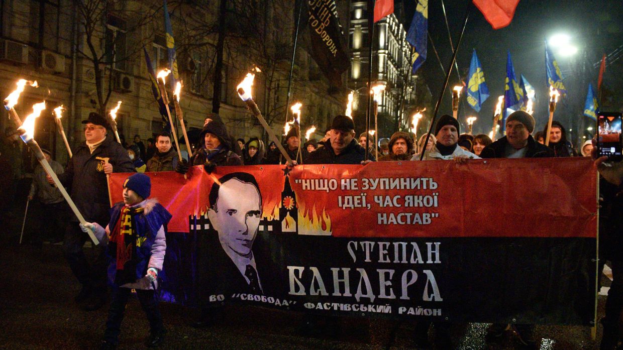 Марш националистов в Киеве