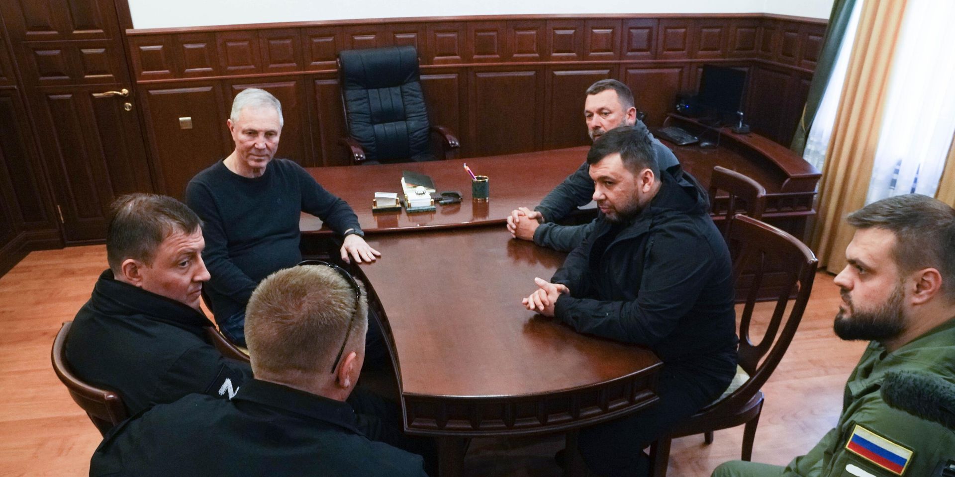 А. Турчак и Д. Пушилин приехали в Херсон на переговоры с главой областной администрации В. Сальдо - ИноСМИ, 1920, 01.06.2022