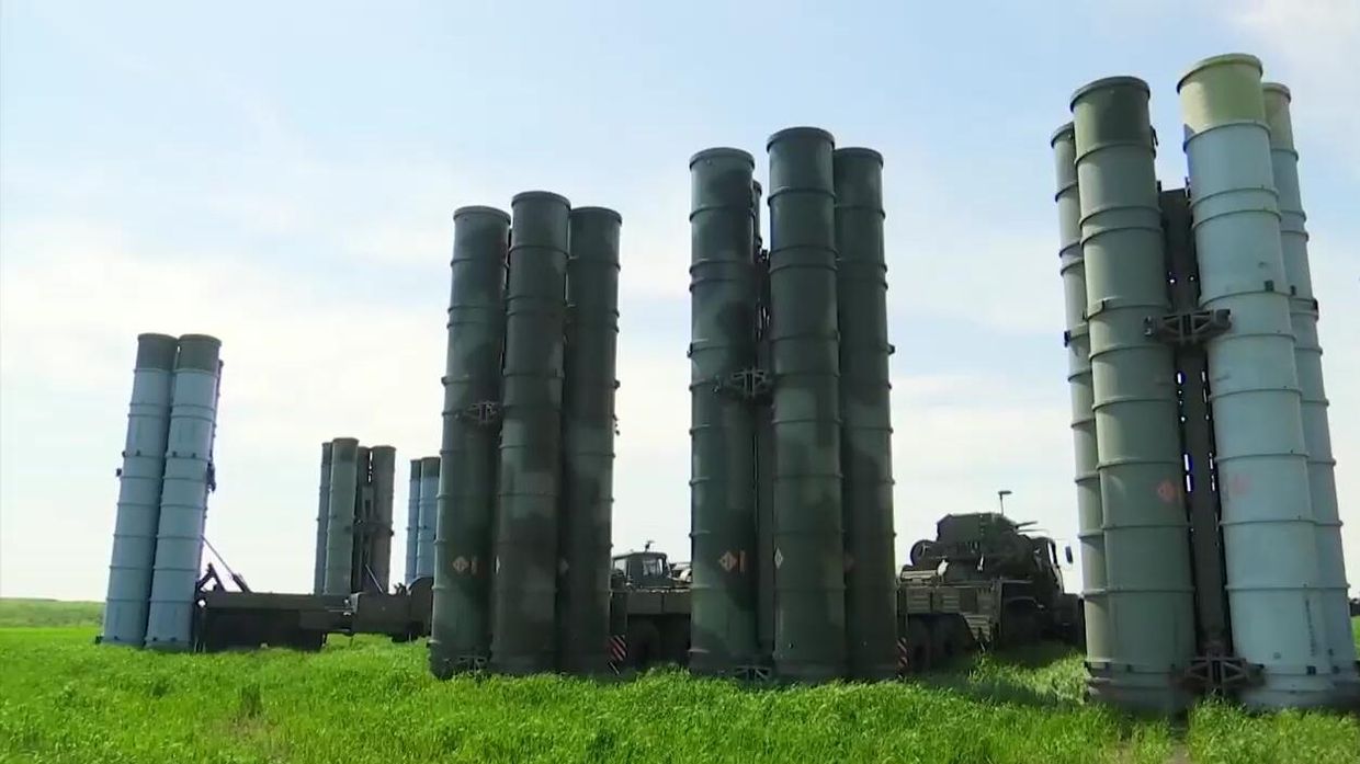 Боевая работа расчетов ЗРС С-300ПМ2 Фаворит в ходе специальной военной операции