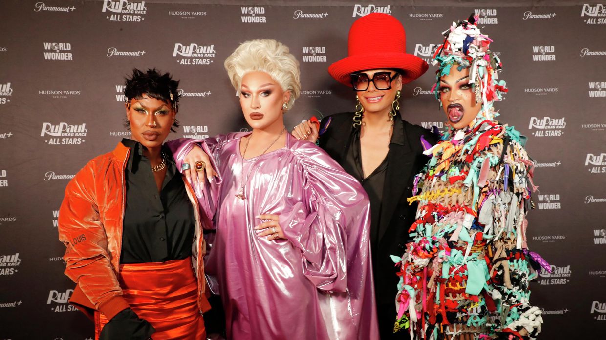 Участники Ru Paul’s Drag Race в Нью-Йорке, США