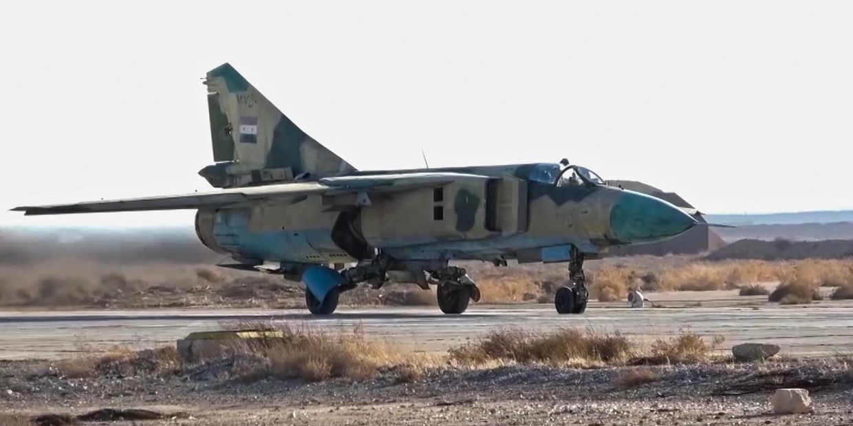 Истребитель МиГ-23 сирийских ВВС