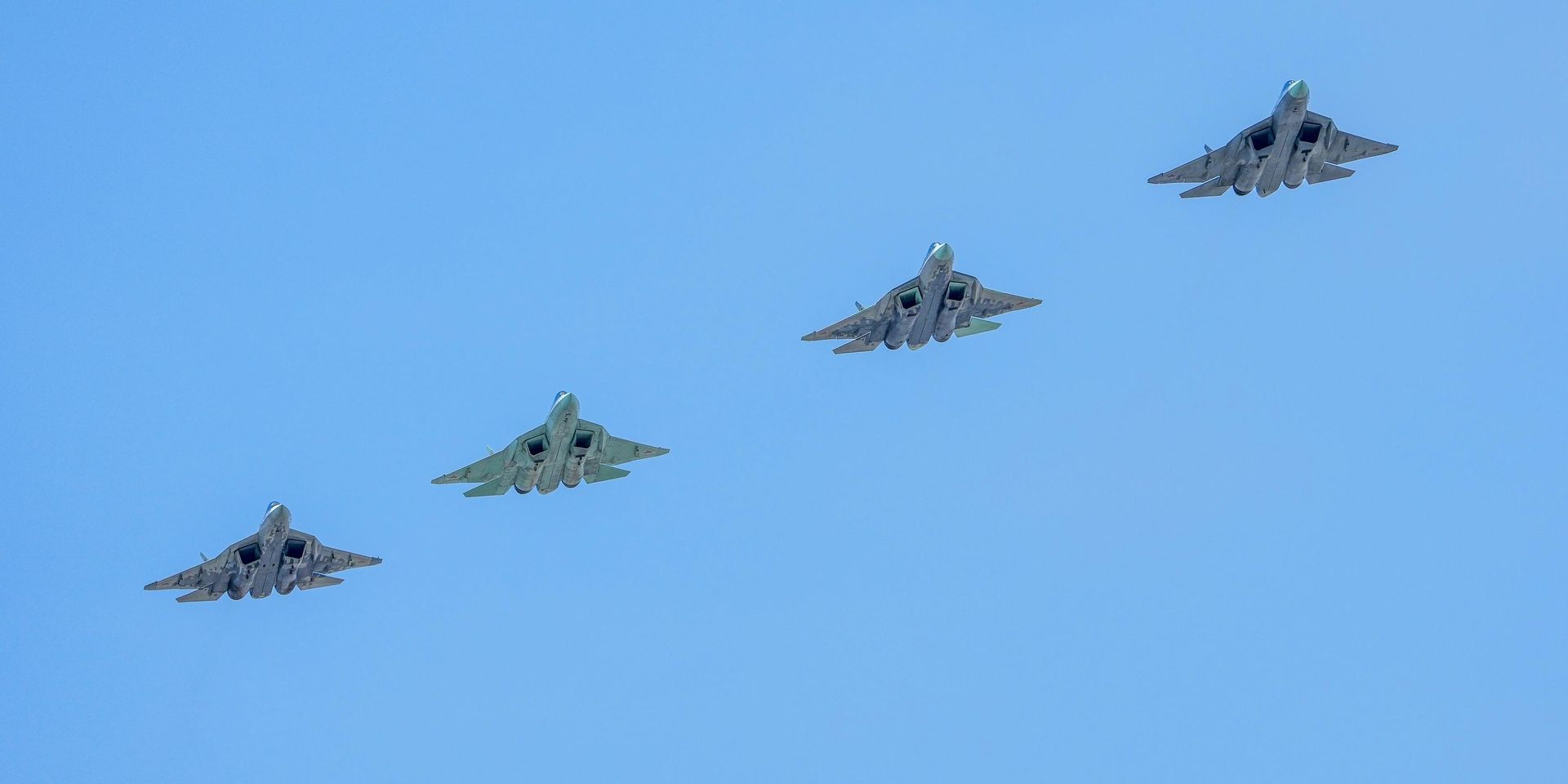Многофункциональные истребители пятого поколения Су-57 - ИноСМИ, 1920, 01.03.2023