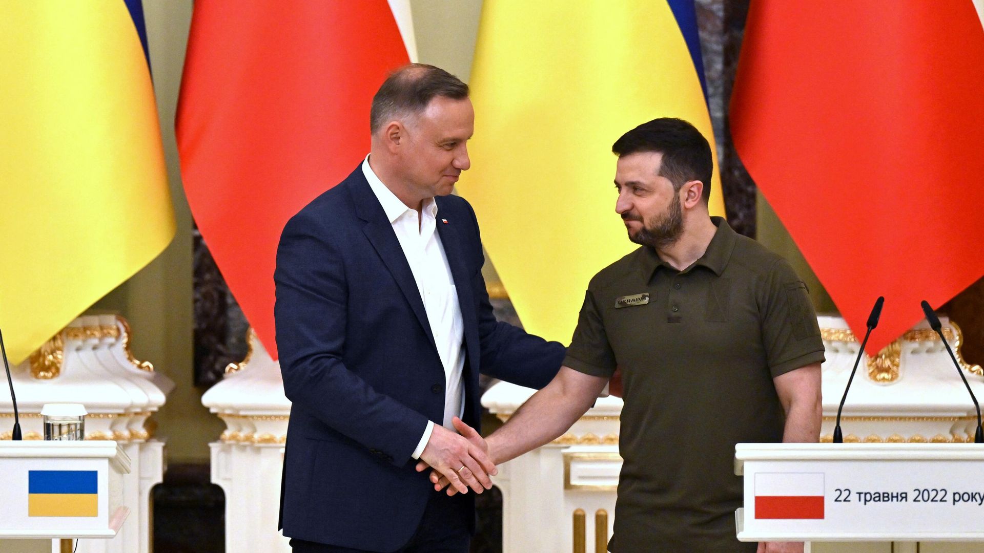 Президент Украины Владимир Зеленский и президент Польши Анджей Дуда - ИноСМИ, 1920, 22.06.2022