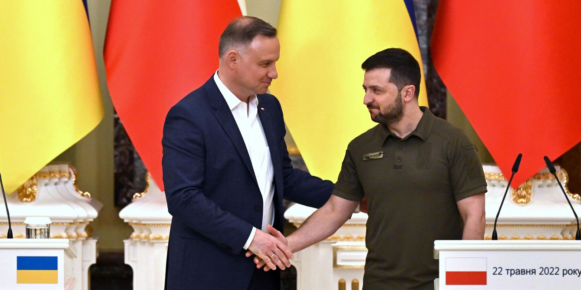 Президент Украины Владимир Зеленский и президент Польши Анджей Дуда - ИноСМИ, 1920, 22.06.2022