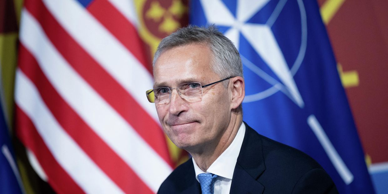 Генеральный секретарь НАТО Йенс Столтенберг на саммите в Мадриде