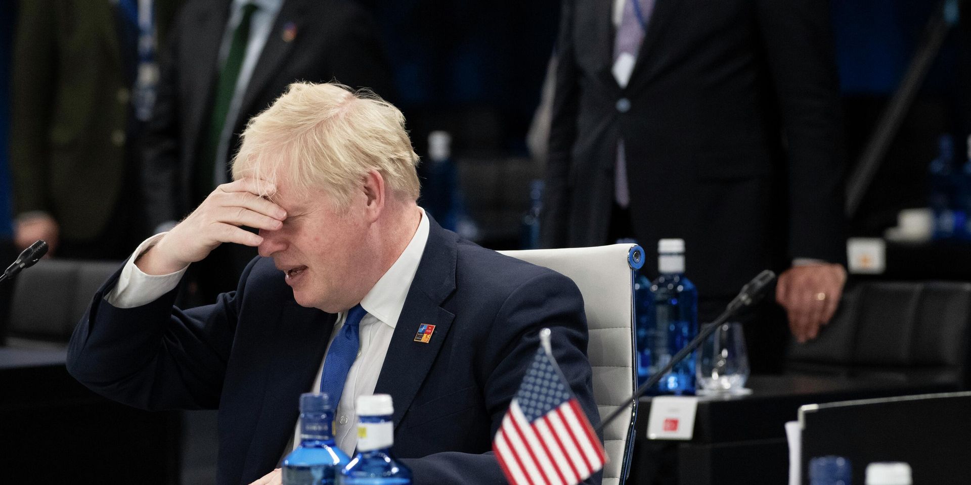 Премьер-министр Великобритании Борис Джонсон на саммите НАТО в Мадриде - ИноСМИ, 1920, 06.07.2022