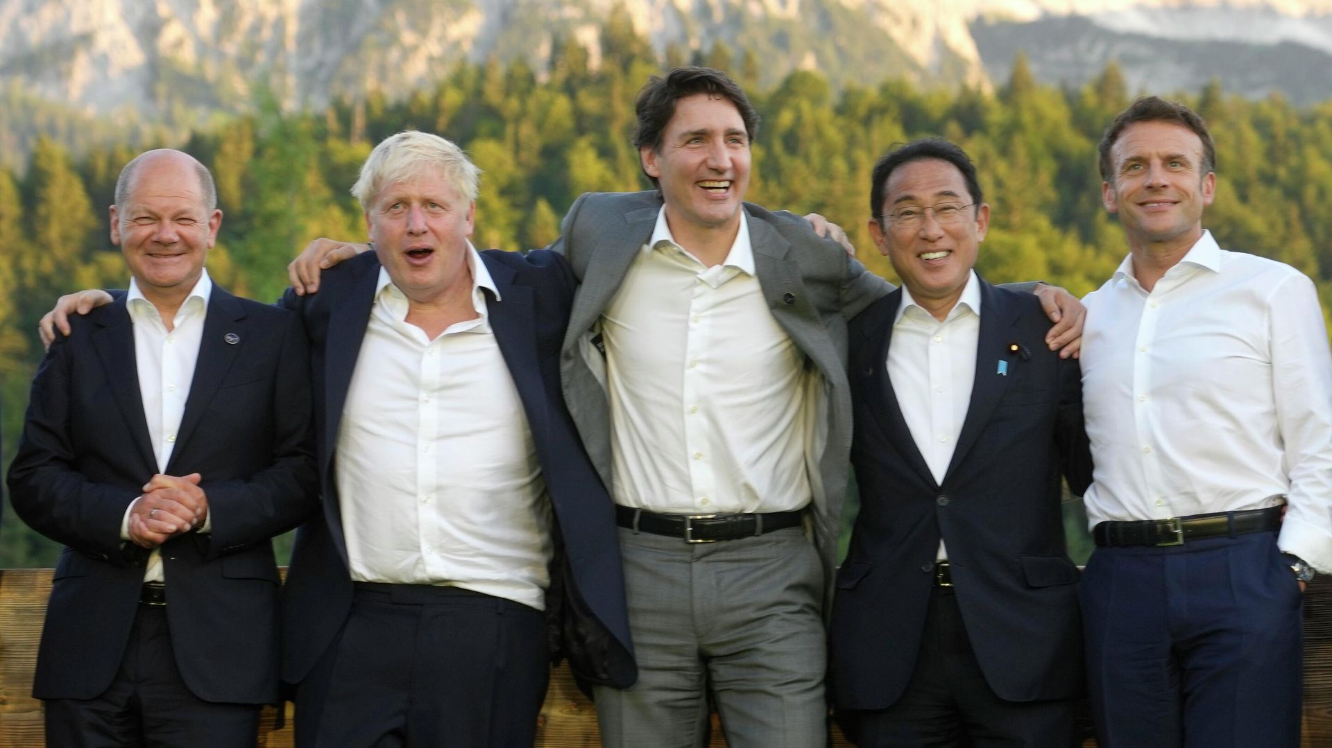 Лидеры стран G7 на саммите в Германии - ИноСМИ, 1920, 01.07.2022