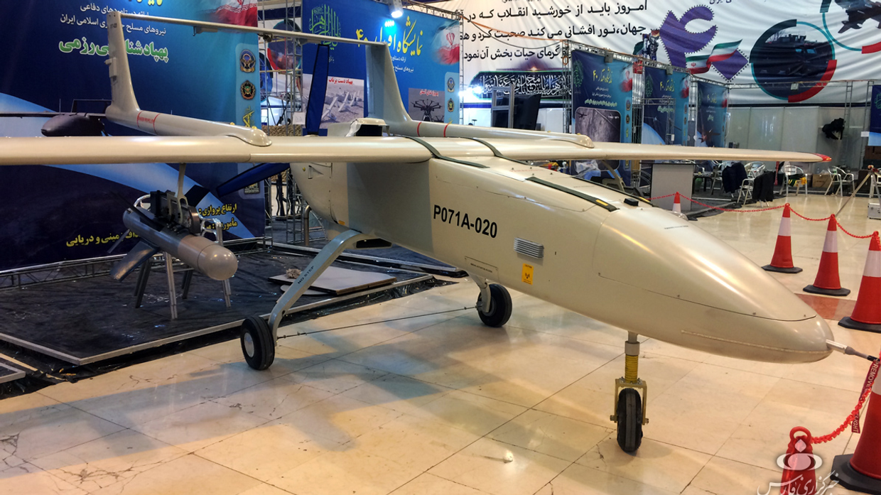 Иранский ударный дрон Mohajer-6