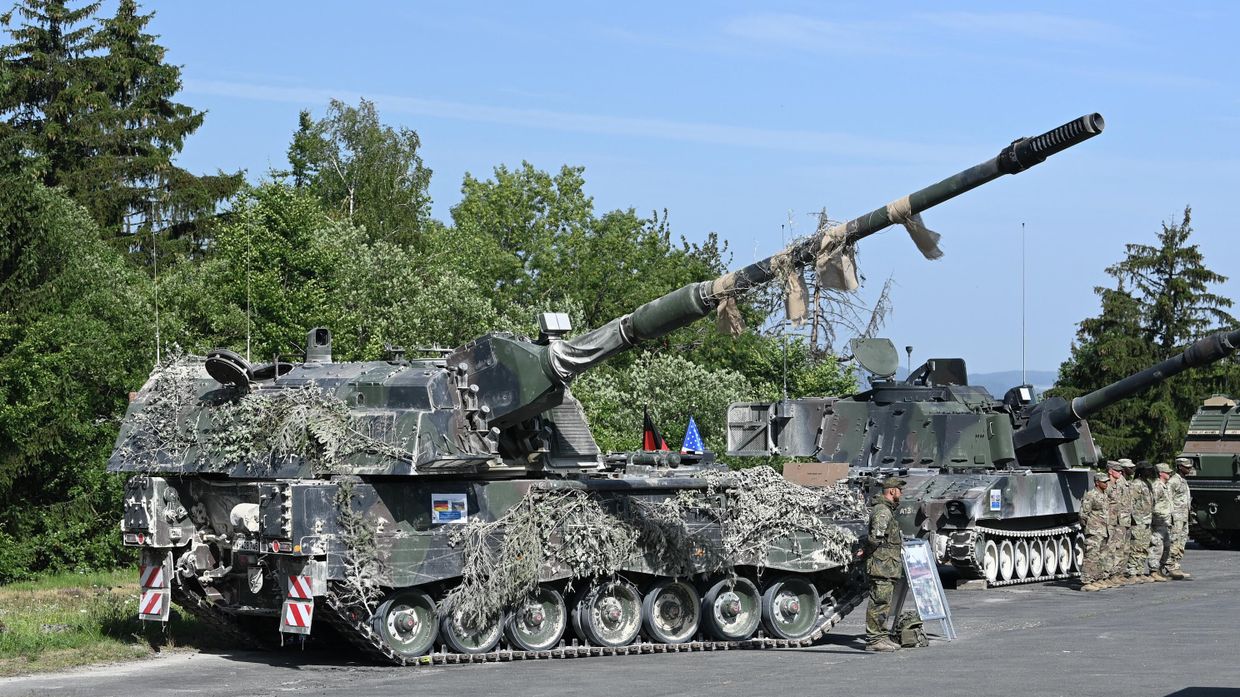 Немецкая самоходная артиллерийская установка PzH 2000
