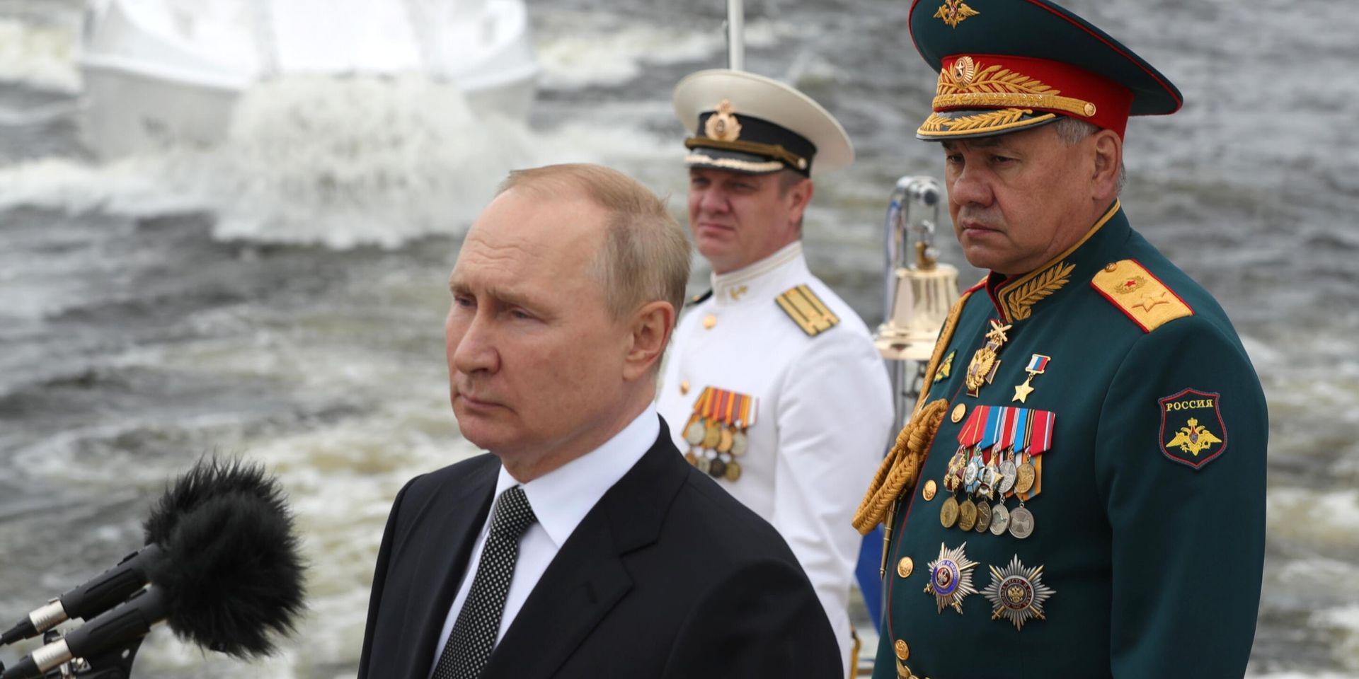 Президент РФ В. Путин принял Главный военно-морской парад - ИноСМИ, 1920, 01.08.2022