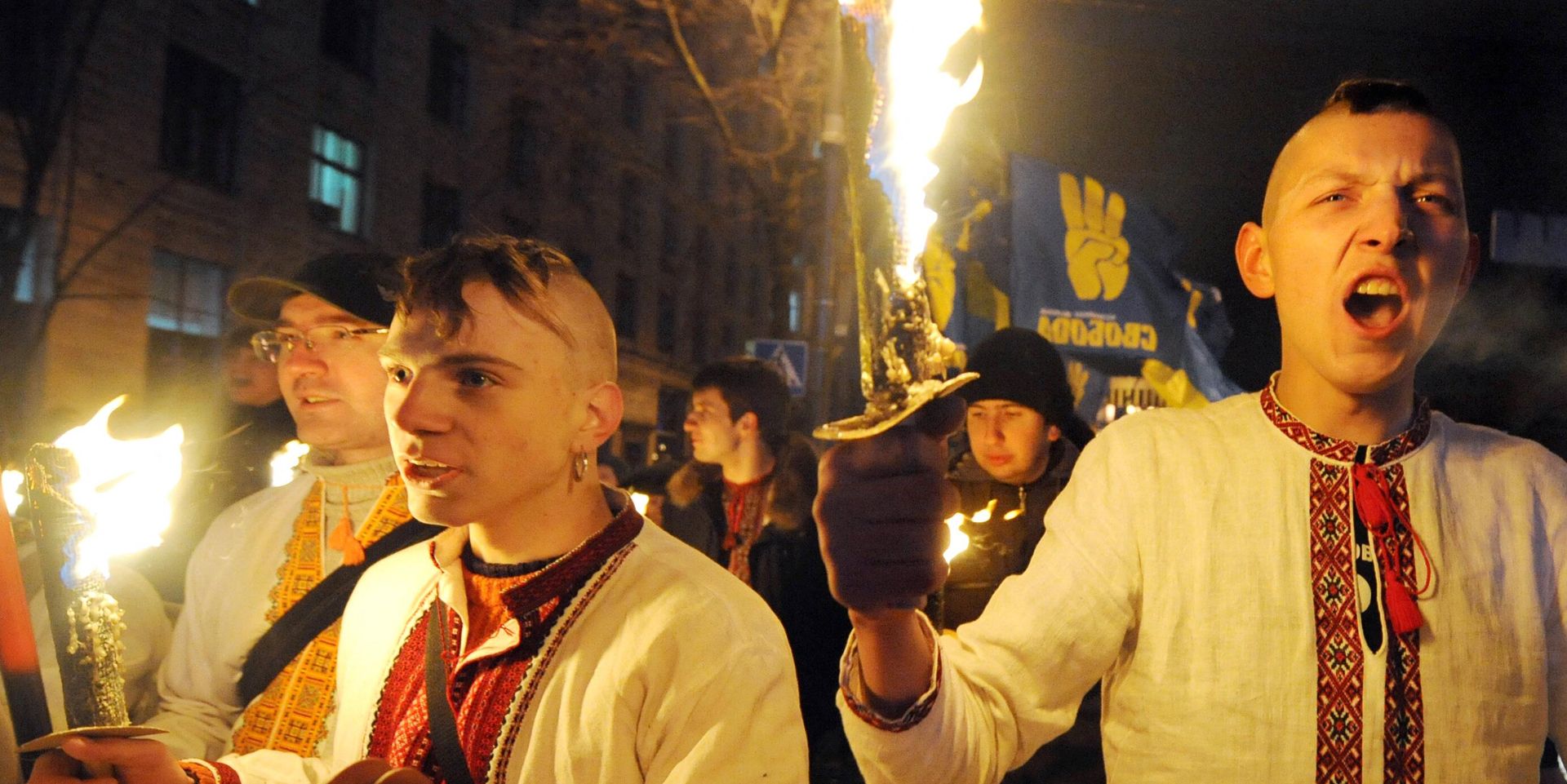 Акция украинских националистов в Киеве. 2009 год - ИноСМИ, 1920, 02.08.2022