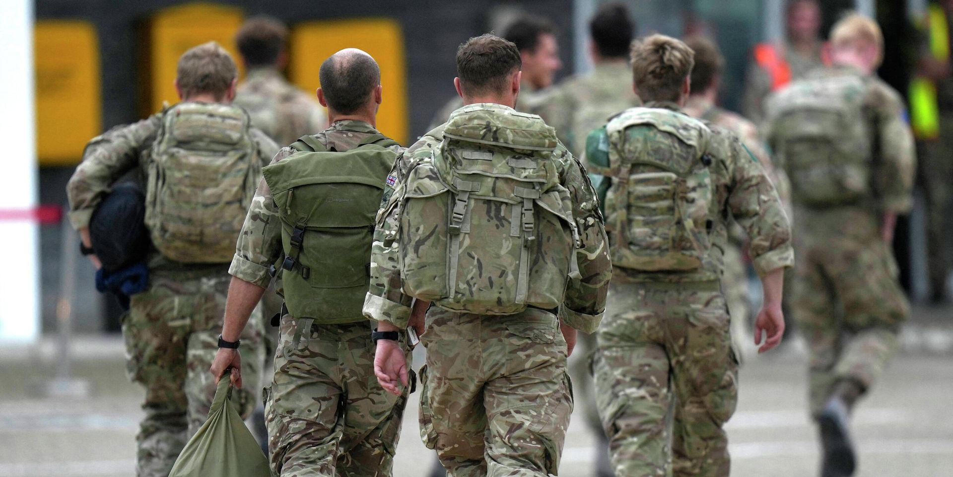 Военнослужащие 16-й воздушно-десантной бригады вооруженных сил Великобритании в Брайз-Нортон, Оксфордшир - ИноСМИ, 1920, 22.08.2022