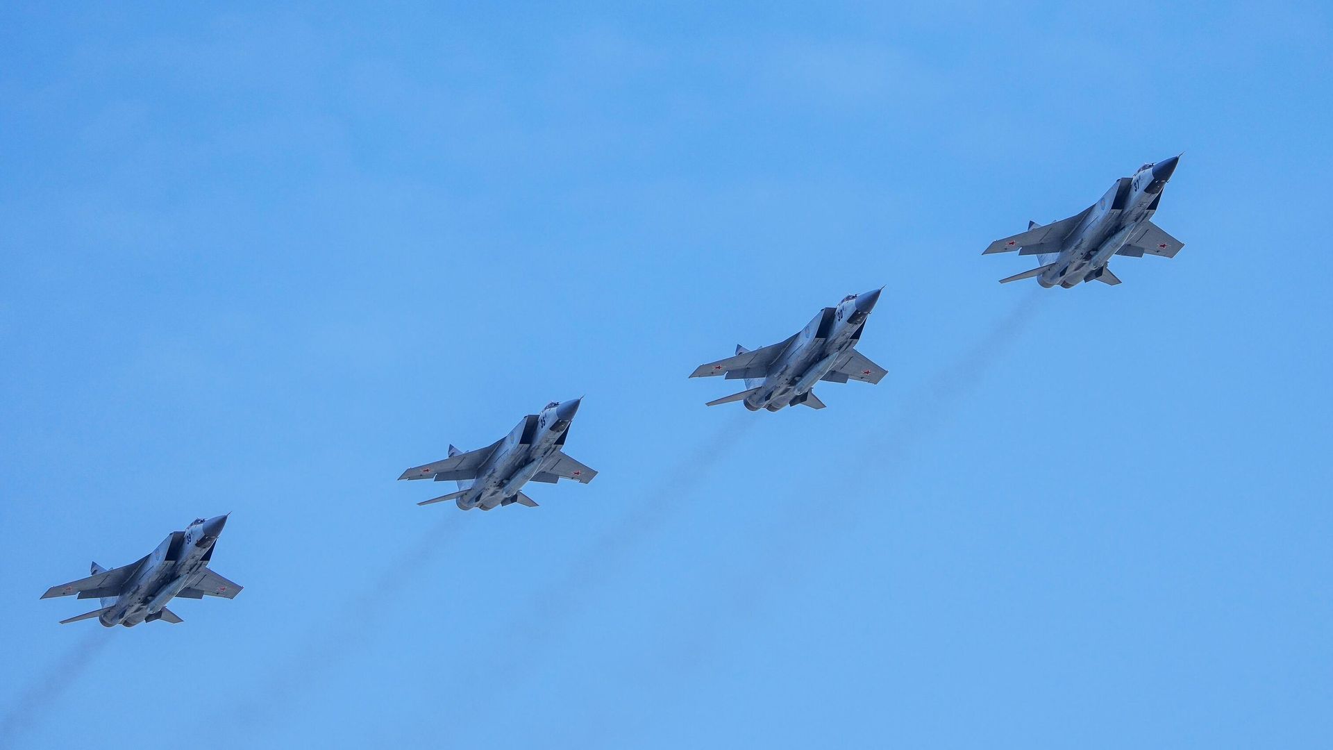 Самолеты МиГ-31И на генеральной репетиции воздушной части военного парада в честь 77-й годовщины Победы в Великой Отечественной войне - ИноСМИ, 1920, 27.08.2022